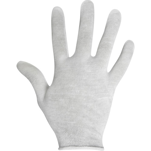 Gants d'inspection, Coton, Poignet Non ourl&eacute;, T-Grand We Share Industrial Supply
