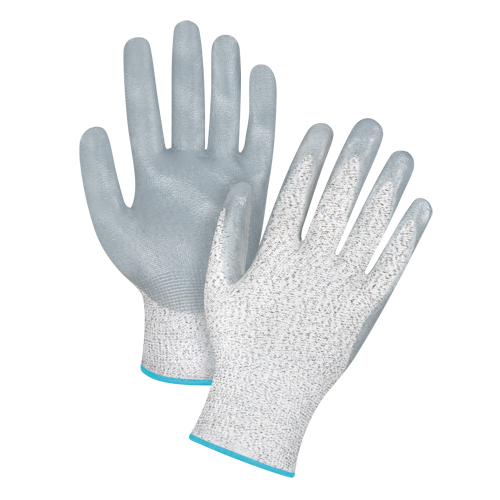 Gants haute performance r&eacute;sistants &agrave; la coupe, Taille T-Grand/10, Calibre 13, Rev&ecirc;tement Nitrile, Enveloppe en PEHP, ANSI/ISEA 105 niveau 4/EN 388 niveau 5 We Share Industrial Supply