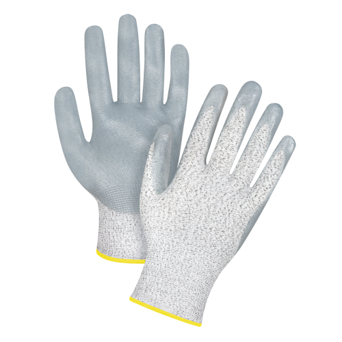 Gants haute performance r&eacute;sistants &agrave; la coupe, Taille 2T-Grand/11, Calibre 13, Rev&ecirc;tement Nitrile, Enveloppe en PEHP, ANSI/ISEA 105 niveau 4/EN 388 niveau 5 We Share Industrial Supply