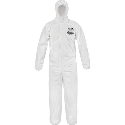 MicroMax&reg; Coveralls, 3X-Large, White, Microporous We Share Industrial Supply