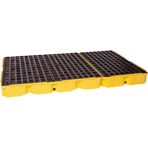 Plateforme de d&eacute;versement modulaire, Capacit&eacute; de d&eacute;versement 88 gal. US, 51,5'' x 78,25" x 6,5" We Share Industrial Supply