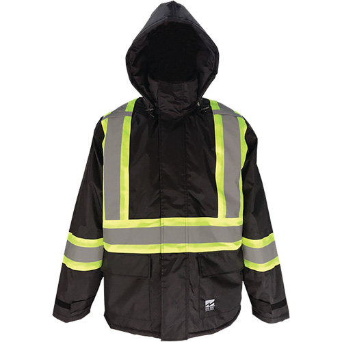 Manteau Open Road, Polyur&eacute;thane, Noir, Petit We Share Industrial Supply