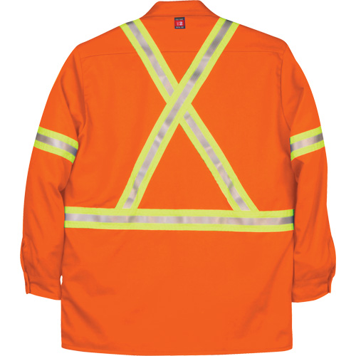 Westex UltraSoft&reg; Industrial Work Shirt, Small, Orange We Share Industrial Supply