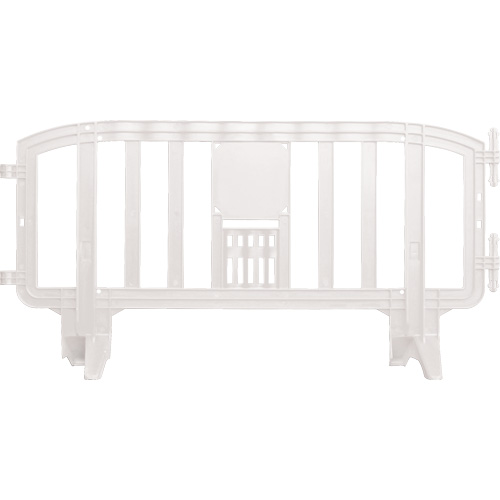 Barricade Movit, Emboîtables, 78" lo x 39" h, Blanc We Share Industrial Supply