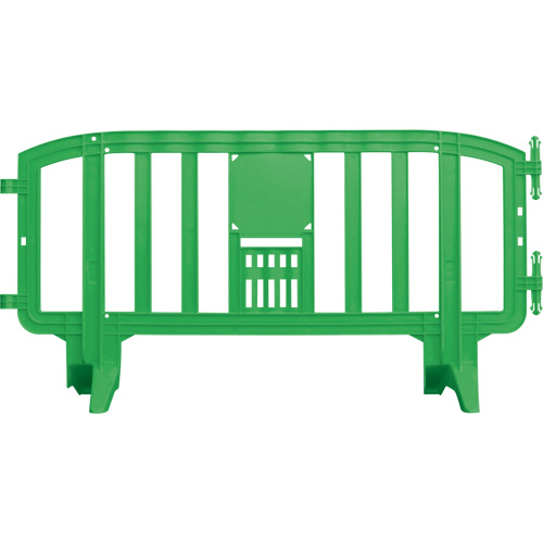 Barricade Movit, Emboîtables, 78" lo x 39" h, Vert We Share Industrial Supply