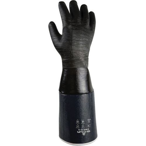 6781R-06-10 Heat Resistant Gloves, Cotton/Neoprene, 10/Large, Protects Up To 500° F (260° C) We Share Industrial Supply
