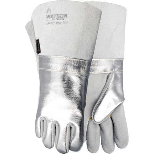 1034A Welding Gloves, Split Cowhide, Size 9 We Share Industrial Supply