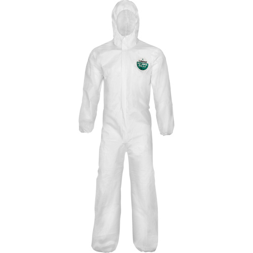 MicroMax&reg; NS Cool Suit Coveralls, Small, White, Microporous/Polypropylene We Share Industrial Supply
