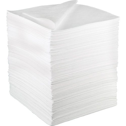 Petroleum Sorbent Pad, Oil Only, 19" x 17", 38.7 gal. Absorbancy We Share Industrial Supply