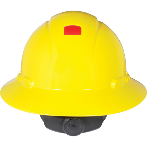 Casque de s&eacute;curit&eacute; &agrave; bordure compl&egrave;te avec capteur Uvicator, Suspension Rochet We Share Industrial Supply