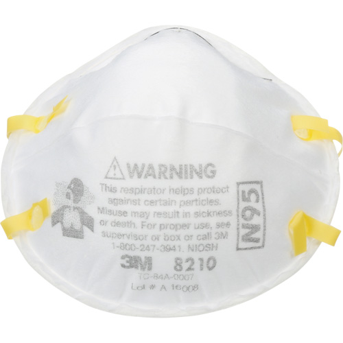Respirateur contre les particules, N95, Certifi&eacute; NIOSH We Share Industrial Supply