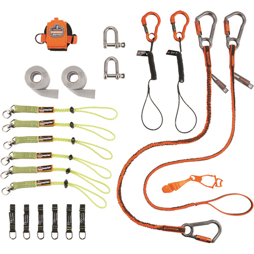 Squids&reg; 3187 Scaffolder's Tool Tethering Kit We Share Industrial Supply