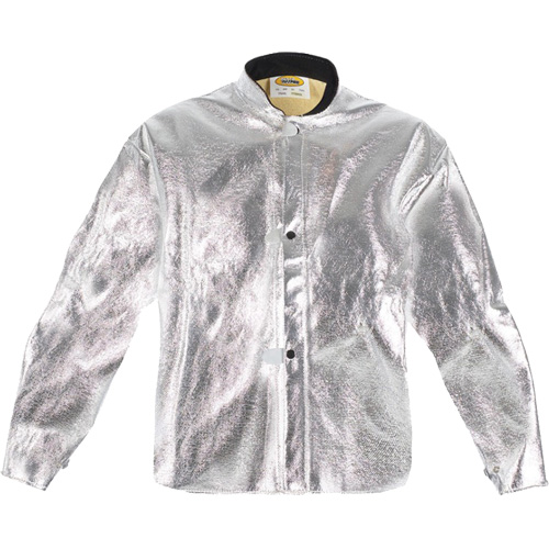 Heat Resistant Jacket, X-Large, Aluminized Kevlar&reg; We Share Industrial Supply