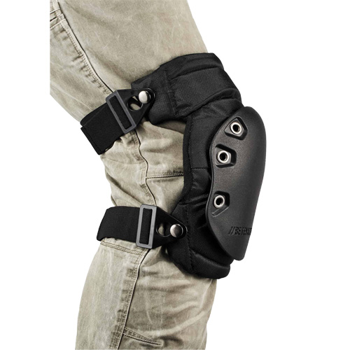 ProFlex&reg; 435 Comfort Hinged Hard Cap Knee Pads, Buckle Style, Rubber Caps, Foam/Gel Pads We Share Industrial Supply