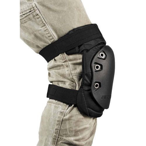 ProFlex&reg; 435HL Comfort Hinged Hard Cap Knee Pads, Hook and Loop Style, Rubber Caps, Foam/Gel Pads We Share Industrial Supply