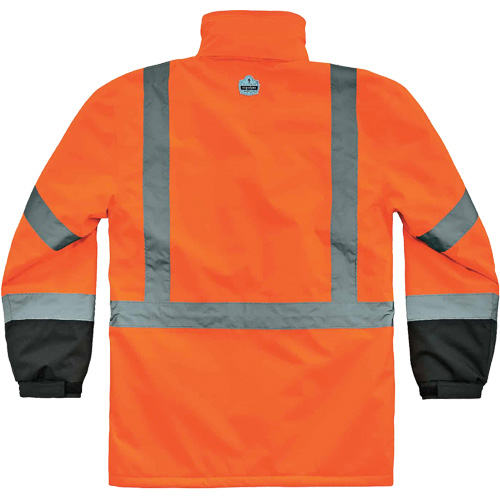 GloWear&reg; 8384 Type R Thermal Parka, High Visibility Orange, Large We Share Industrial Supply