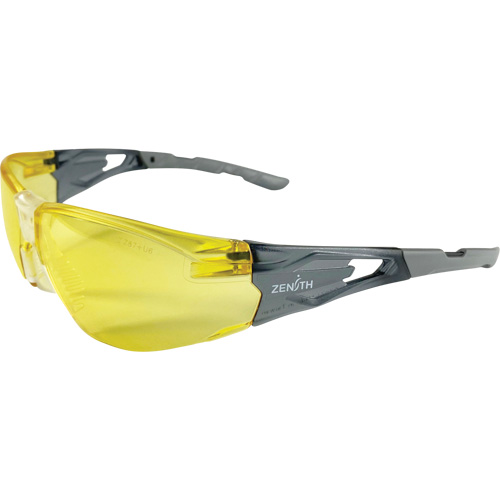 Lunettes de s&eacute;curit&eacute; s&eacute;rie Z2900, Lentille Ambr&eacute;e, Anti-&eacute;gratignures, ANSI Z87+/R&eacute;pond ou surpasse la norme CSA Z94.3 We Share Industrial Supply