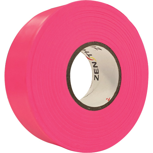 Flagging Tape, 1.1875" W x 164' L, Fluorescent Pink We Share Industrial Supply