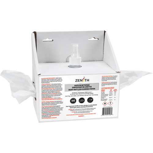 Poste jetable de premi&egrave;re qualit&eacute; pour nettoyage de lentilles, Carton, 8" lo x 4" p x 8" h We Share Industrial Supply