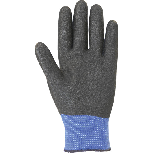 Gants enduits tout usage, Moyen, R&ecirc;vetement Latex de caoutchouc, Calibre 13, Enveloppe en Polyester We Share Industrial Supply
