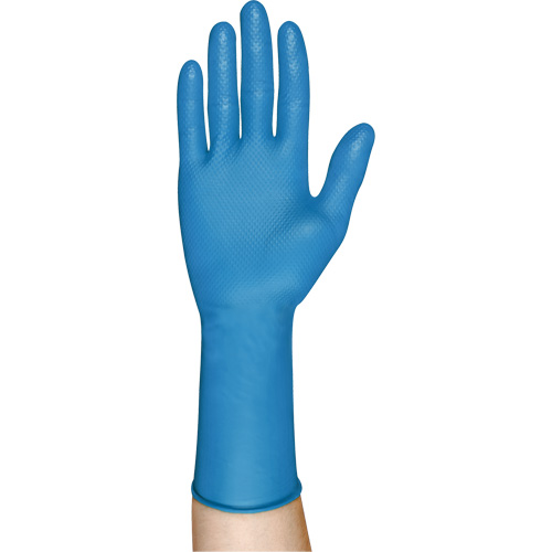 Gants jetables s&eacute;rie 93-283, Petit, Nitrile, 8,7 mils, Sans poudre, Bleu We Share Industrial Supply