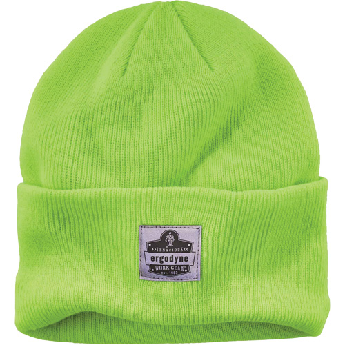 Bonnet en tricot c&ocirc;tel&eacute; N-Ferno, Taille unique, Vert lime haute visibilit&eacute; We Share Industrial Supply
