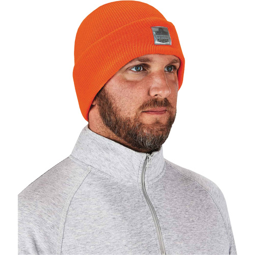 Bonnet en tricot c&ocirc;tel&eacute; N-Ferno, Taille unique, Orange We Share Industrial Supply