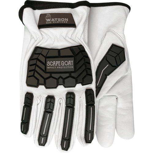 Scape Goat Impact Gloves, 2X-Large, Goatskin Palm, Slip-On Cuff We Share Industrial Supply