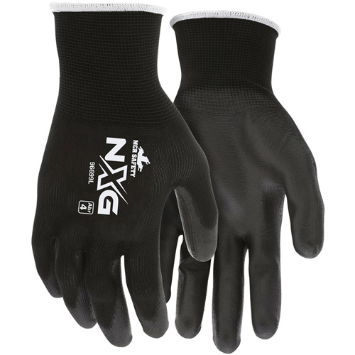 Coated Gloves, Large, Polyurethane Coating, 13 Gauge, Polyester Shell We Share Industrial Supply