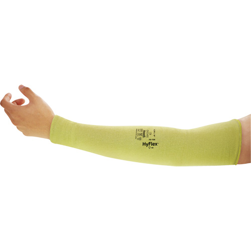Manchon r&eacute;sistant aux coupures HyFlex Goldknit, Kevlar, 8", ASTM ANSI niveau A3/EN 388 niveau 3, Jaune We Share Industrial Supply