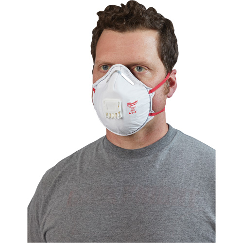 Respirateur contre les particules avec joint d'&eacute;tanch&eacute;it&eacute;, N95, Certifi&eacute; NIOSH, Taille unique We Share Industrial Supply