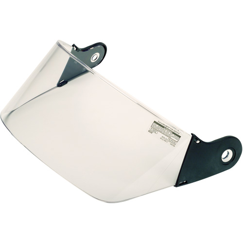 Fire & Rescue Faceshield Visor, Polycarbonate, Clear Tint We Share Industrial Supply