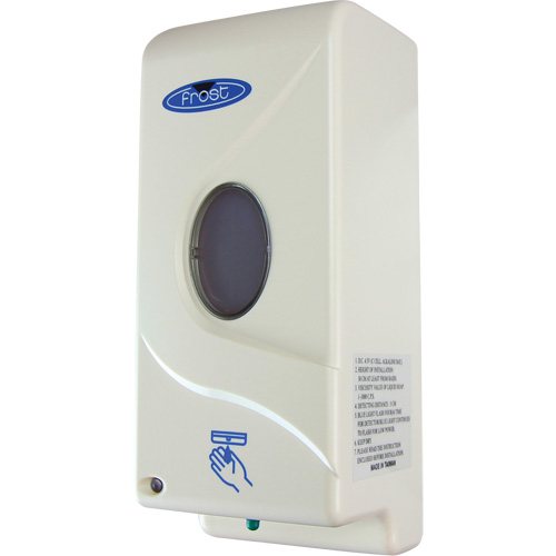 Distributeur de savon et de d&eacute;sinfectant, Sans contact, Capacit&eacute; de 1000 ml, Format Vrac We Share Industrial Supply