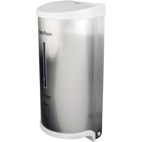 Distributeur de savon et de d&eacute;sinfectant en mousse, Sans contact, Capacit&eacute; de 800 ml, Format Vrac We Share Industrial Supply