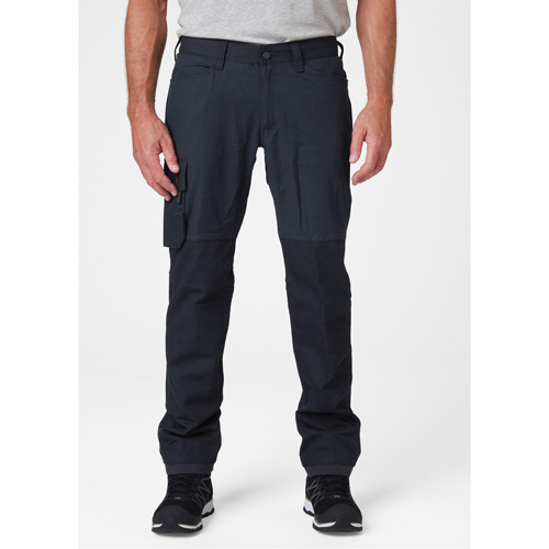 Pantalons d'entretien Oxford, Poly-coton, Bleu marin, Taille 30, Entrejambe 30 We Share Industrial Supply