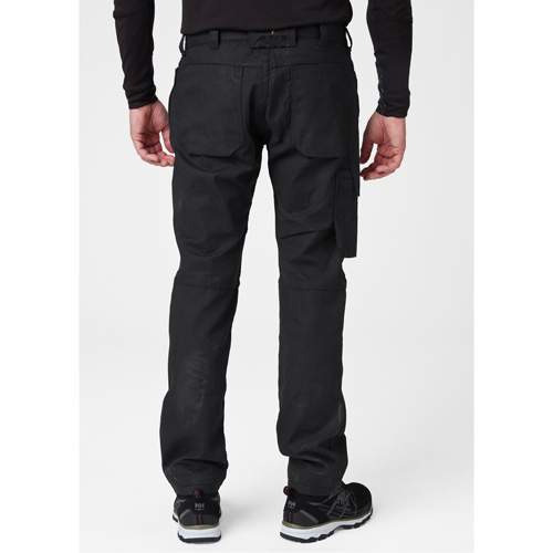 Oxford Service Pants, Poly-Cotton, Black, Size 30, 30 Inseam We Share Industrial Supply