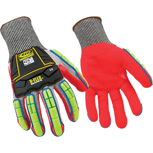 Gants r&eacute;sistants aux coupures 065, Taille T-petit/7, Calibre 13, Rev&ecirc;tement Nitrile, Enveloppe en PEHP, ANSI/ISEA 105 niveau 4 We Share Industrial Supply