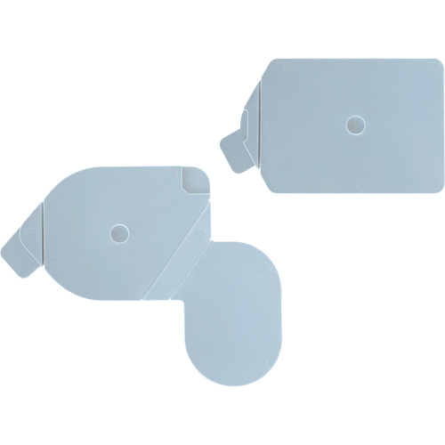Supports de rechange pour &eacute;lectrodes de formation RCR Uni-Padz, Zoll AED 3 Pour, Non m&eacute;dical We Share Industrial Supply