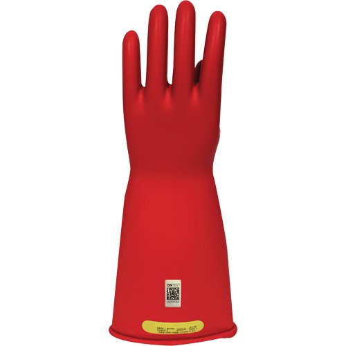Gants en caoutchouc pour travaux &eacute;lectriques Arcguard, Taille 8, 10" lo We Share Industrial Supply