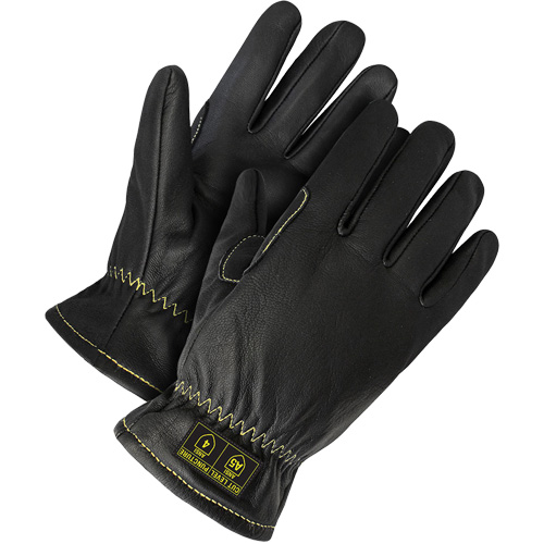 Gants r&eacute;sistants aux huiles Deny, 3T-Grand, Paume en Cuir fleur de ch&egrave;vre We Share Industrial Supply
