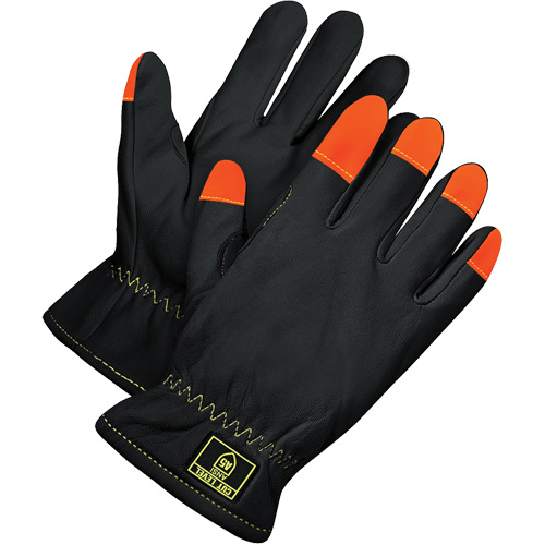 Gants de conducteur Deny, 3T-Grand, Paume en Cuir fleur de ch&egrave;vre We Share Industrial Supply