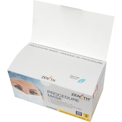Disposable Procedure Face Masks, ASTM F2100 Level 2, Class 1 We Share Industrial Supply