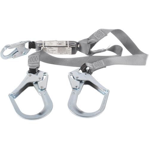 Dynamic Dyna-One Energy Absorber Lanyard, 2 Legs, 6', CSA Class B, Polyester We Share Industrial Supply
