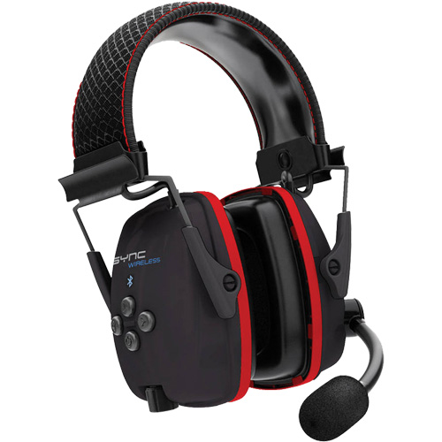 Protecteur auditif sans fil avec audio Bluetooth, Style Bandeau, 25 dB We Share Industrial Supply