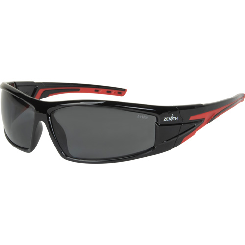 Lunettes de s&eacute;curit&eacute; de s&eacute;rie Z3300, Lentille Grise/fum&eacute;e, Anti-&eacute;gratignures/Polaris&eacute;, ANSI Z87+/R&eacute;pond ou surpasse la norme CSA Z94.3 We Share Industrial Supply