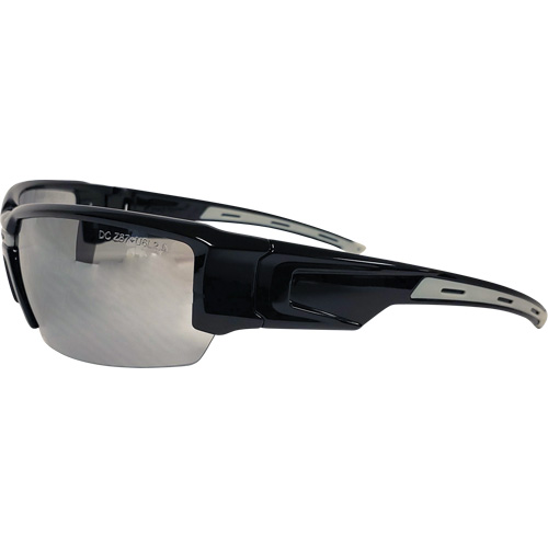Hartley Safety Glasses, Smoke Mirror Lens, Meets/Exceeds CSA Z94.3 We Share Industrial Supply