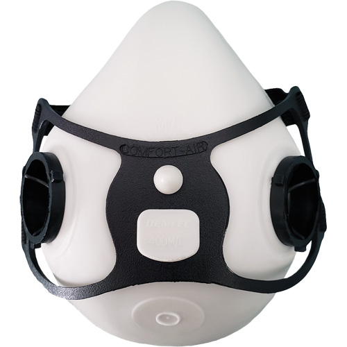Respirateur &agrave; demi-masque Comfort-Air 400Nx sans soupape d'expiration, &eacute;lastom&egrave;re/Caoutchouc, Petit/Moyen We Share Industrial Supply