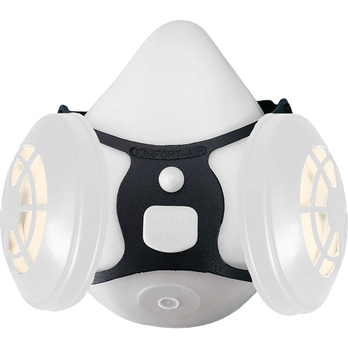 Comfort-Air&reg; 400Nx Half Mask without Exhalation Valve Kit, Elastomer/Rubber, Small/Medium We Share Industrial Supply