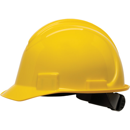 North&reg; Short Brim Hardhat, Meets CSA Type 1, Ratchet Suspension, Non-Vented We Share Industrial Supply
