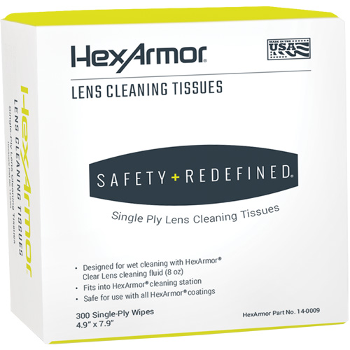 Serviettes nettoyantes pour lentilles, 4,9" x 7,9", 300 /pqt. We Share Industrial Supply